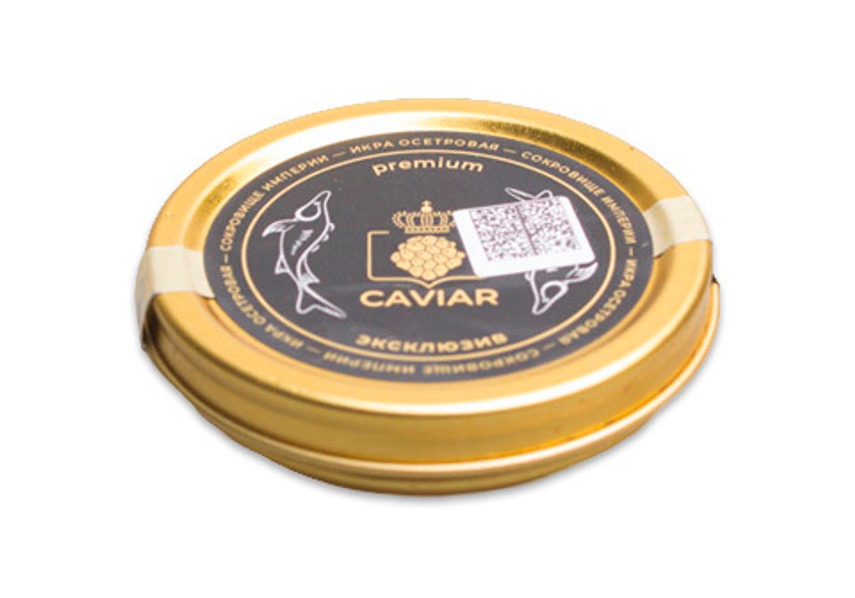 Икра черная Русского осетра "CAVIAR", 30г ж/б