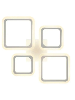 Люстра потолочная светодиодная с пультом ДУ Rivoli белая LED 90 Вт 3000 - 6000 К, светильник на кухню, в детскую, в спальню