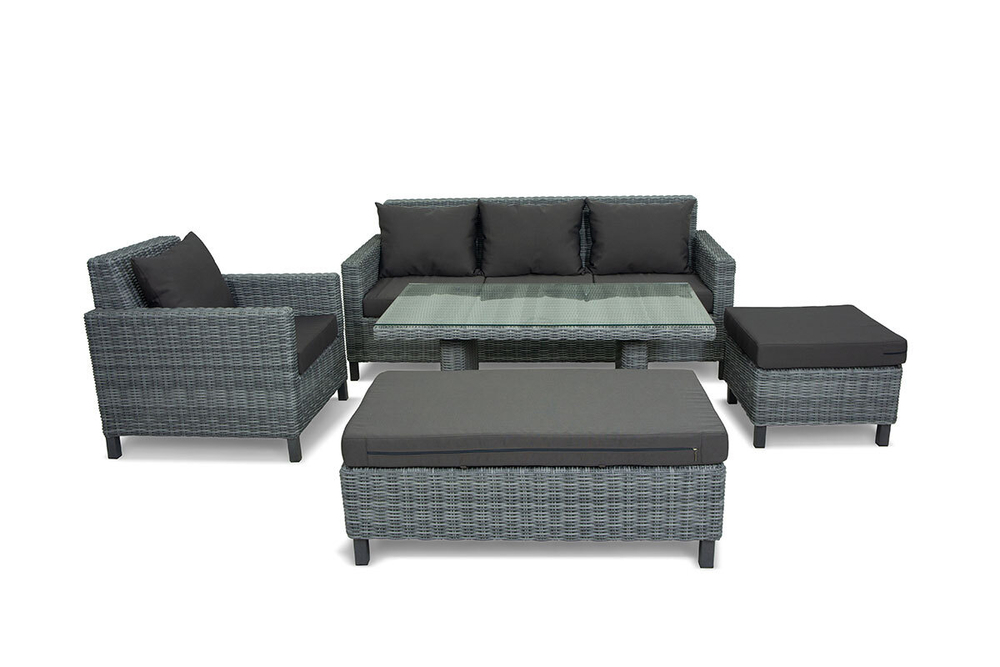 Диван 3-х местный MOKKA BELLA, серый