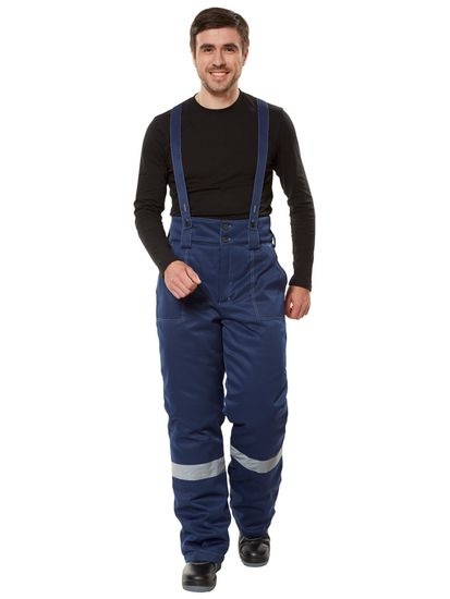 Костюм зимний "Легион" брюки (синий/серый)