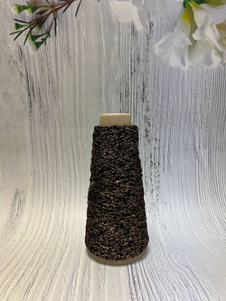 Пряжа хлопковая с люрексом