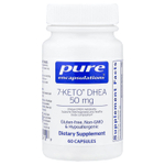 Pure Encapsulations, 7-Keto® DHEA, 50 mg, 60 Capsules