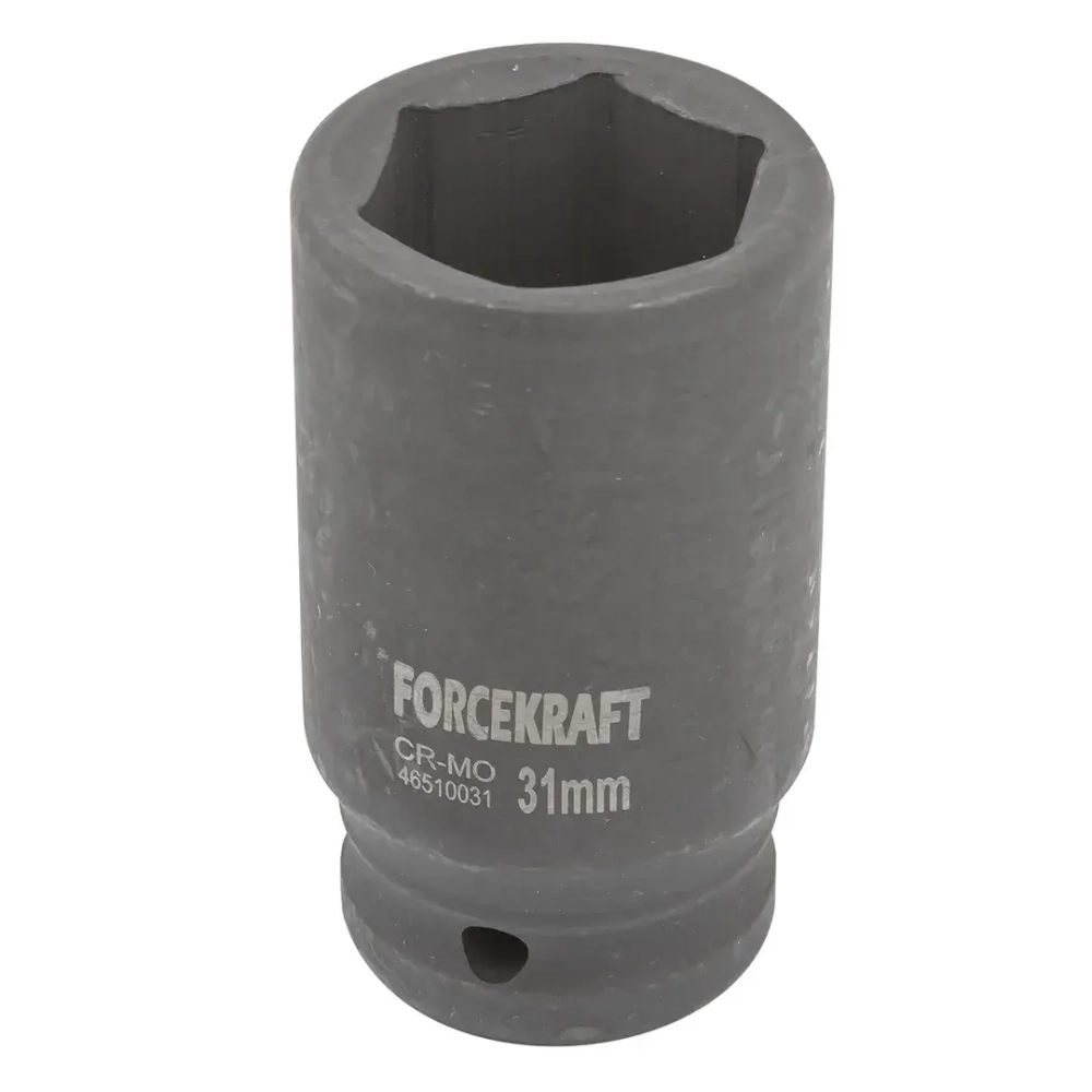 Головка ударная глубокая 3/4'', 31мм (6гр.) FORCEKRAFT FK-46510031