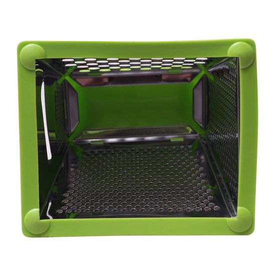 Терка кухонная 22 см. Kamille KM-7200 из нержавеющей стали с нескользящей основой