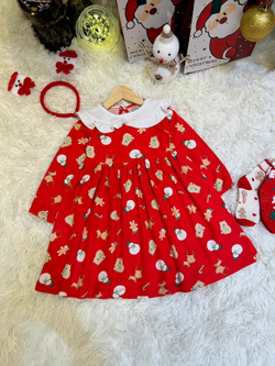 Снеговик - новогоднее платье для девочек 2 600 тг./шт. (оптом - цена за 5 размеров)