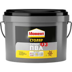 Клей Момент 740804 Столяр ПВА D3 2 кг. | Клеи бытовые и универсальные