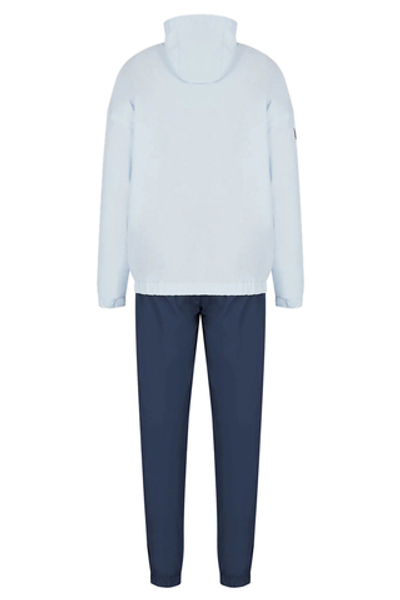 Для мужчин Костюм теннисный EA7 Man Woven Tracksuit - blue/l. blue