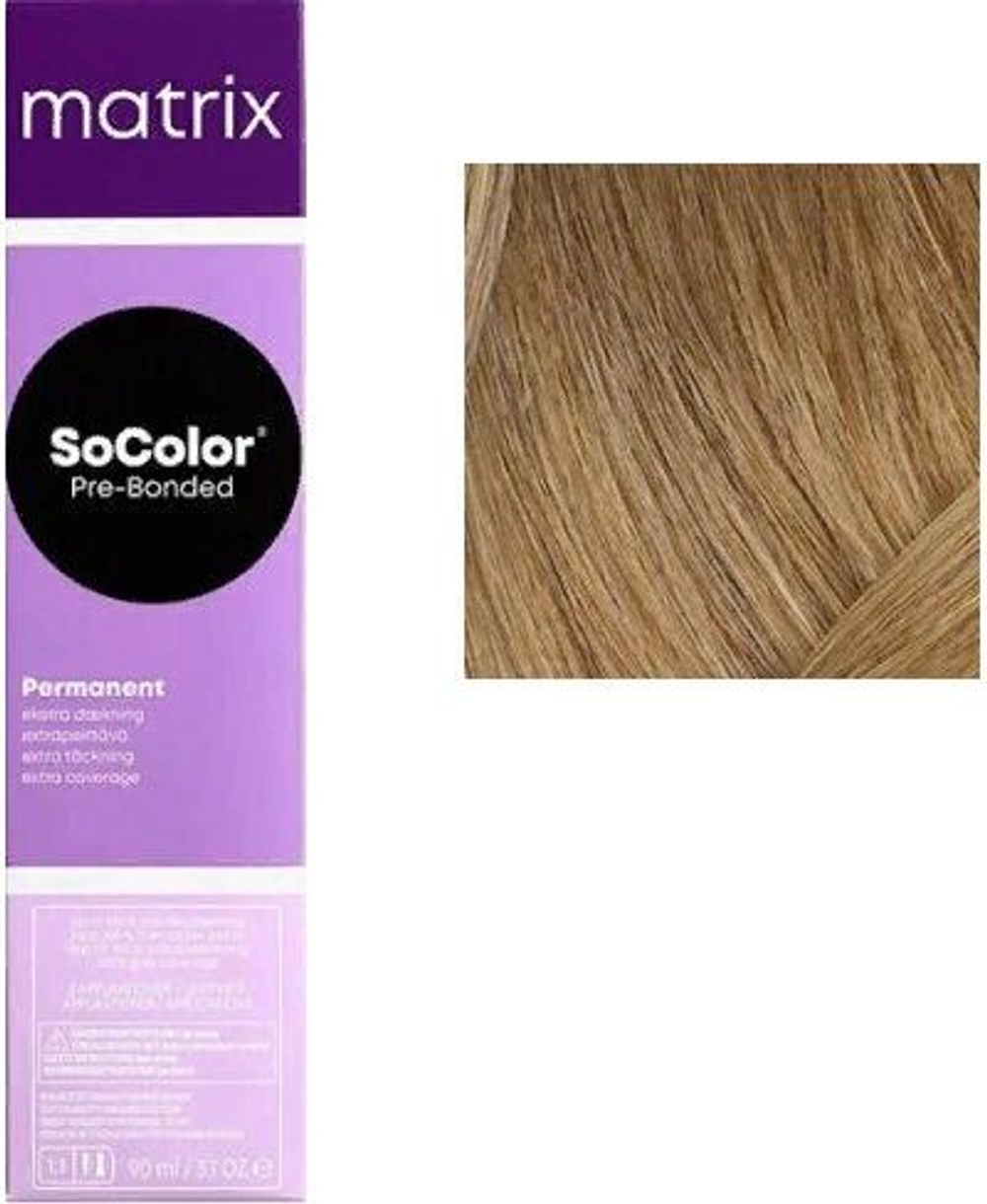 Matrix Краска для волос без аммиака SoColor Pre-Bonded 509N Очень светлый блондин 90 мл.