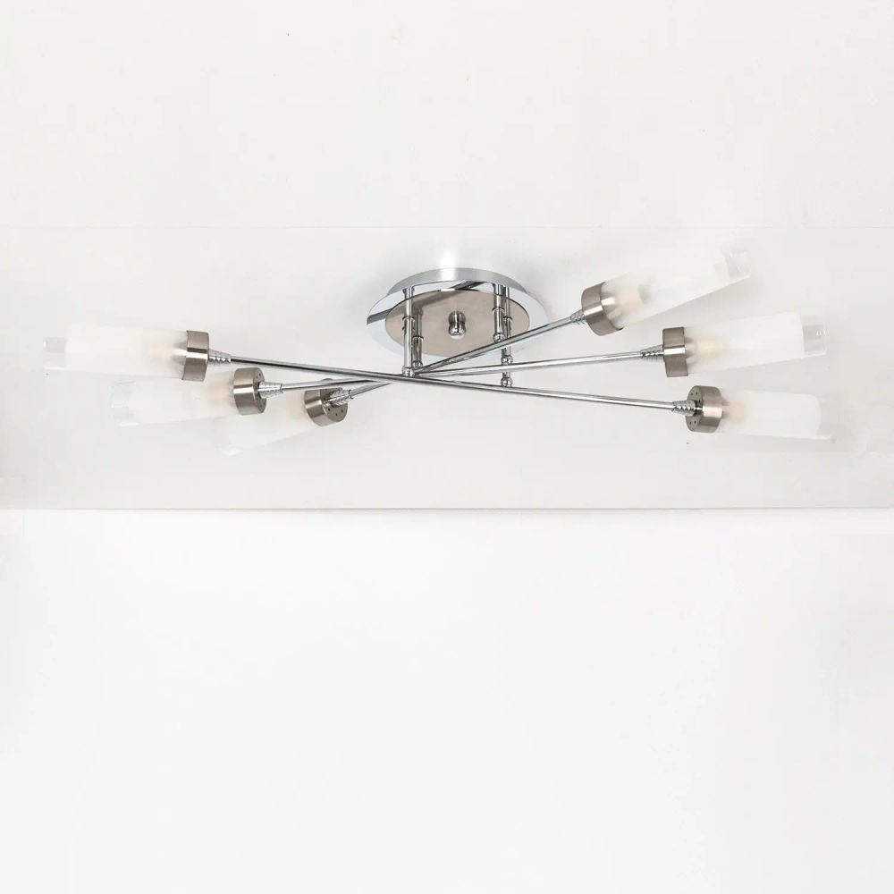 Citilux Хеликс CL109161 Люстра потолочная Матовый Хром