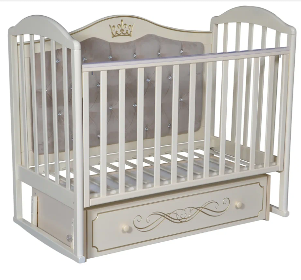 Кровать Кедр Emily 4 (ящик,маятник)