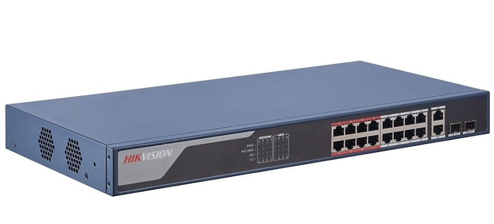 Hikvision DS-3E1318P-EI Сетевое оборудование