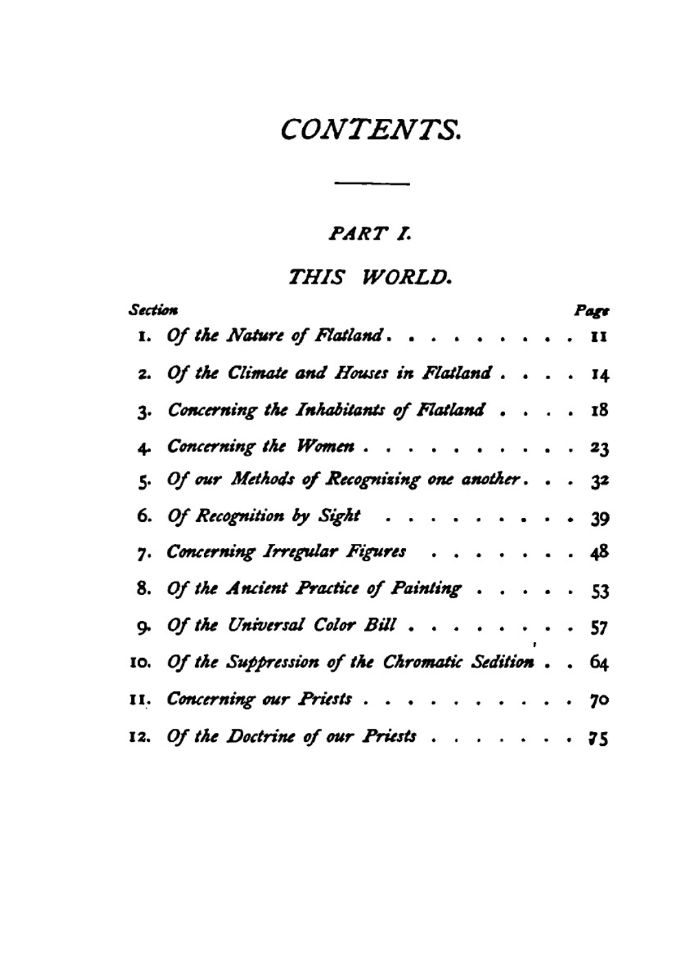 Flatland | E.A. Abbott