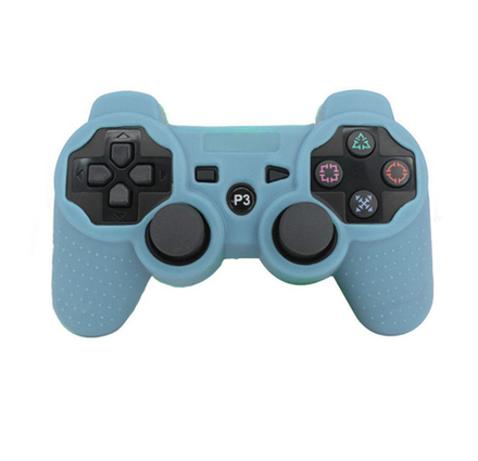 Чехол для беспроводного контроллера DualShock 3 (Светло синий)