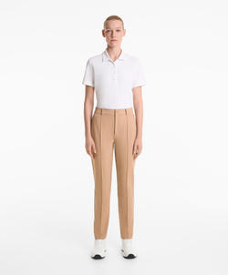 OYSHO Брюки из твила, верблюжий