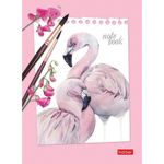 Блокнот МАЛЫЙ ФОРМАТ (105х145 мм) А6, 48 л., скоба, мелованная бумага, клетка, HATBER, "Positive" (8 дизайнов), 48Б6В1