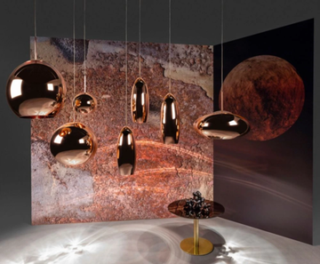 Tom Dixon Copper Trio Round pendant