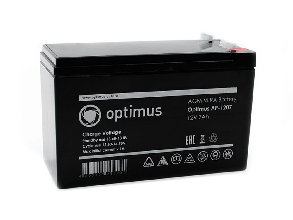 Аккумуляторная батарея Optimus AP-1207