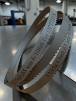 Полотно ленточное биметаллическое HSS 1335x13x0,65 мм 6/10 tpi для OPTIMUM OPTIsaw SP 11V