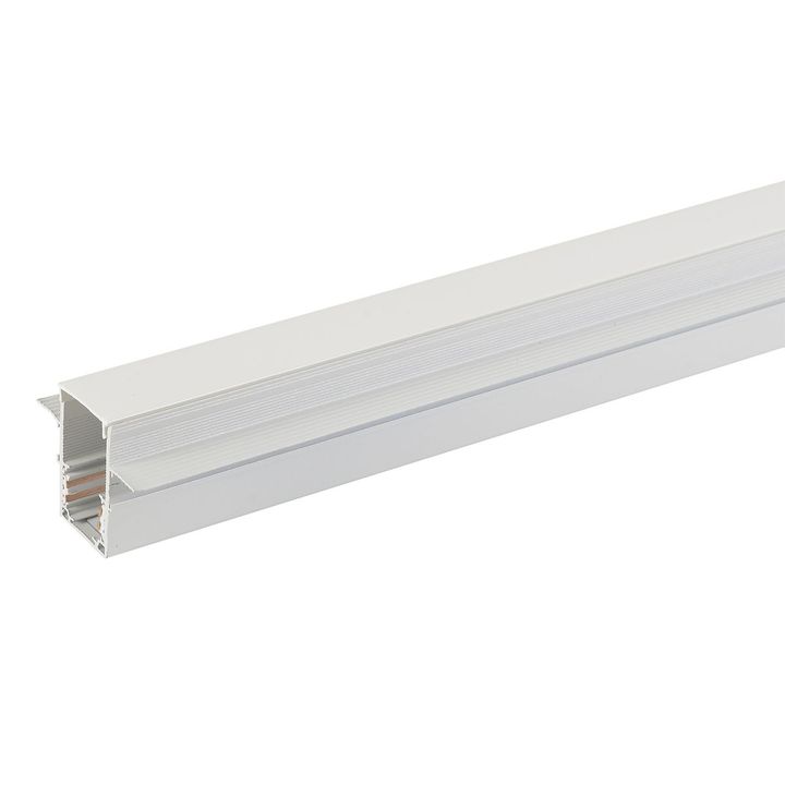 Шинопровод встраиваемый магнитный для ГКЛ12,5 мм Crystal Lux CLT 0.123 02 L2000 WH