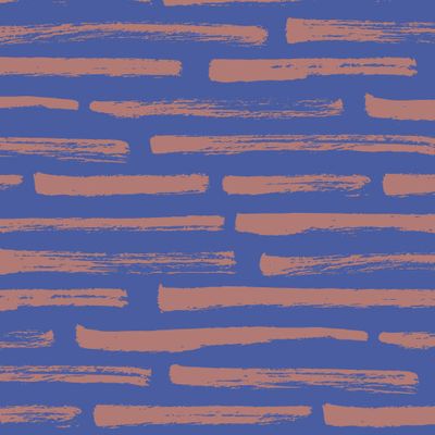 Полоска в ультрамарине и марсале