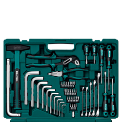 KRAFTOOL EXTREM-142, 142 предм., (1/2″+3/8″+1/4″), универсальный набор инструмента (27889-H142)