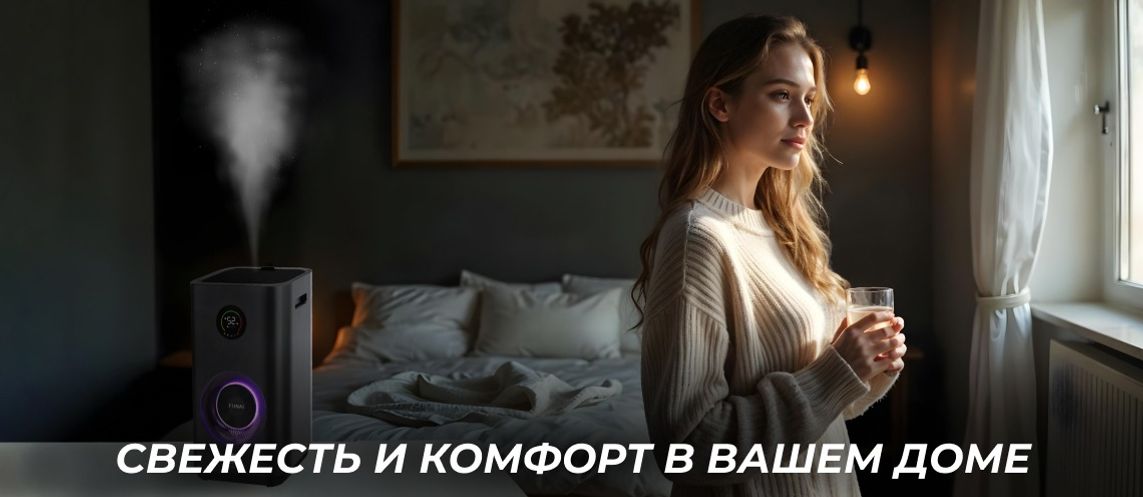 Увлажнители воздуха - Ваш проводник в комфортное дыхание