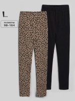 Комплект леггинсы для девочки, 2шт