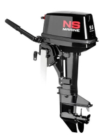 Лодка ПВХ GOLFSTREAM ПАТРИОТ MP 350 + 2х-тактный лодочный мотор NISSAN MARINE NM 9.8 B S