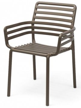 Кресло пластиковое Doga Табак