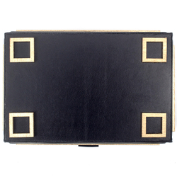Шкатулка прямоугольная «Deco». Цвет черный