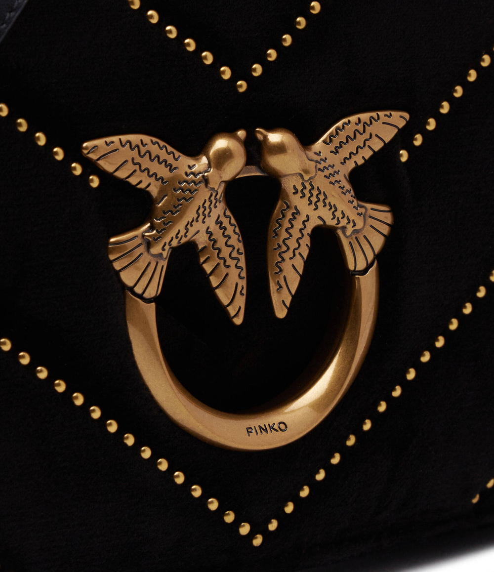 Сумка через плечо LOVE CLICK CLASSIC VELLUTO Pinko - черный(100063 A17G)