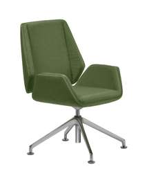 Кресло Siena Chrome B4L зелёная ткань