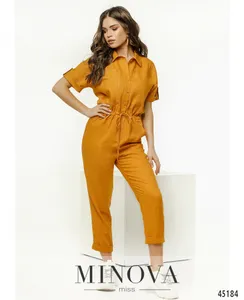 Комбинезон 2176-горчичный Minova