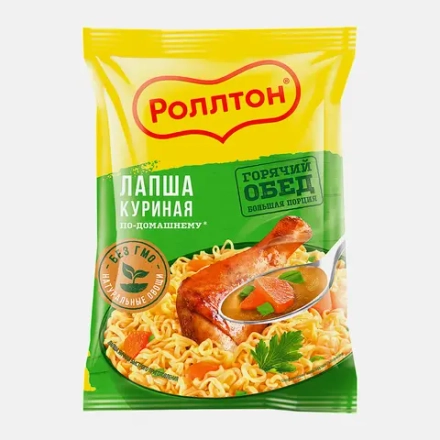 Лапша Роллтон Куриная по-домашнему 85г