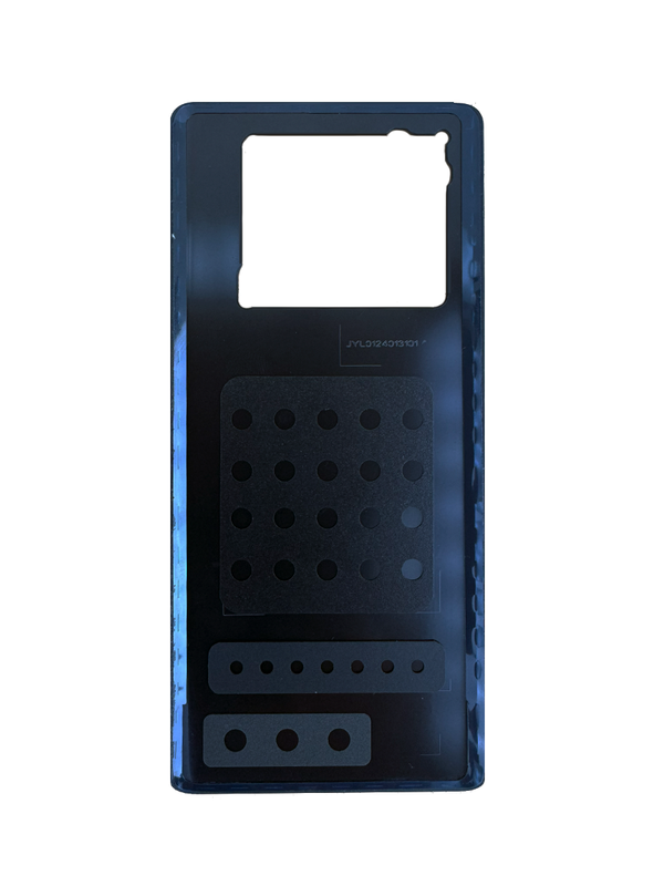 Задняя крышка для Infinix 40 Pro Plus 5G X6851B черная (Black) без стекла камеры