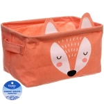 Корзина для хранения с ручками «ФРАТТИ БУМ», принт лисёнок, 23*16*12см (лейбл Селфи)