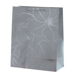 GAEM Пакет подарочный M (бумага 210г/м2, блок 12шт), L26 W12 H32 см, 5в.