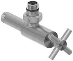 Вентиль Сунержа угловой крест (G 1/2" НР х G 1/2" НР)