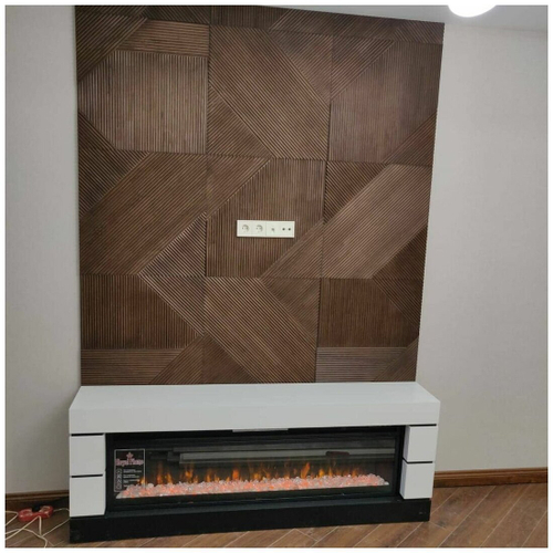 Рифленые стеновые панели из Сосны