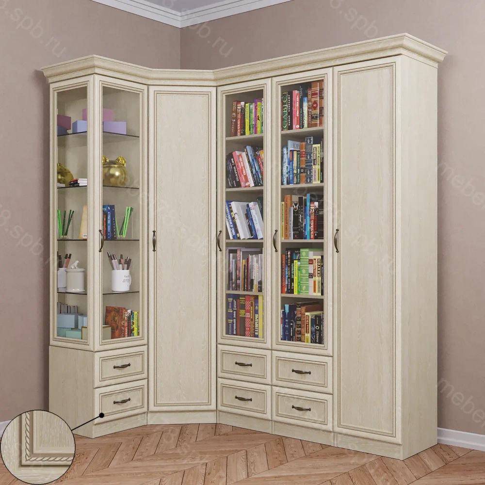 Угловой шкаф 14