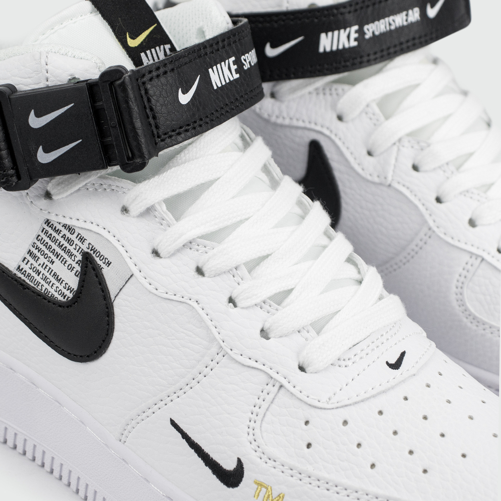 Кроссовки Nike Air Force 1 Mid LV8 Utility White / Black
