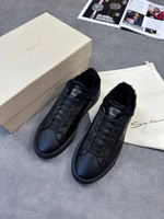 Кеды на меху Santoni