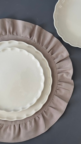 FARIKA Тарелка с волнистым краем HABBE 26 см