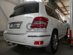 Фаркоп оцинкованный Galia M127A для Mercedes GLK-Class 2008-2015(паспорт и сертификат в комплекте)(без электрики)