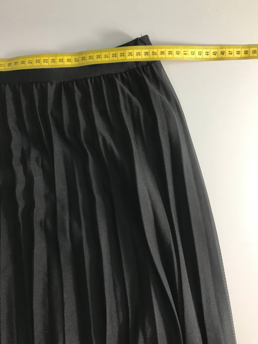Юбка-плиссе модного образа, визуально на 44/46 размер