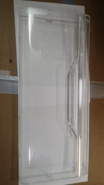 Панель ящика 198*456мм морозильной камеры прозрачный Ariston, Indesit C00385667, C00372744, 385667, 372744