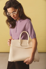 Bag JECKY M NEW milky color