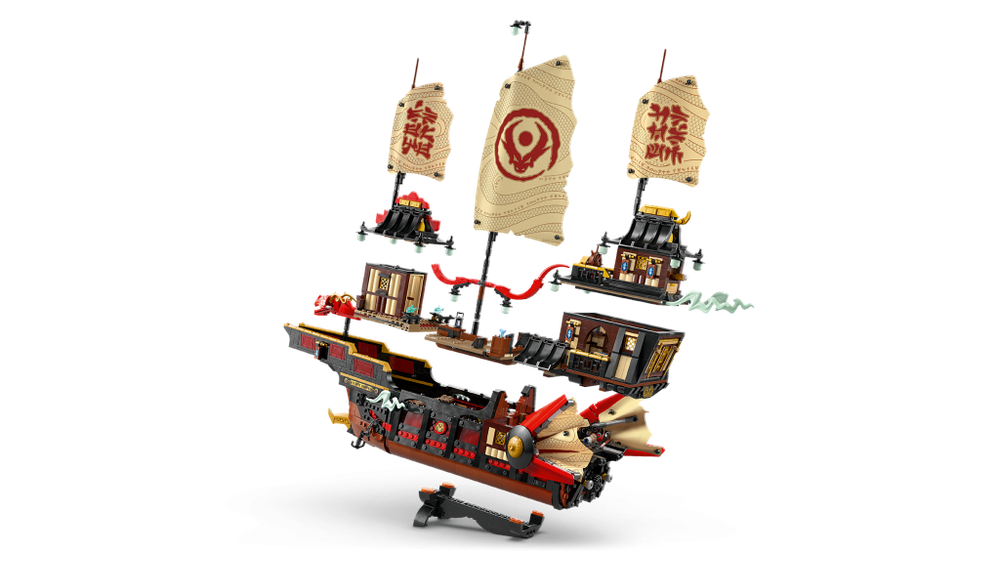 LEGO Ninjago 71848 «Храм Щедрости» — локация, ниндзя и реликвии