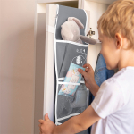 Кармашки для детского сада на резинке. Слоник