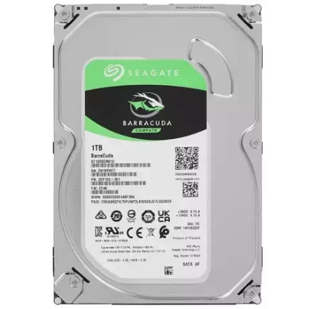 Жесткий диск Seagate BarraCuda 1 ТБ [ST1000DM010]